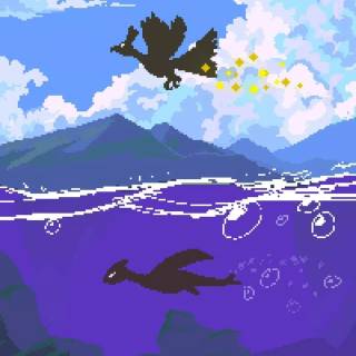 Pokémon pixel phone wallpaper