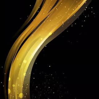 Black gold phone wallpaper