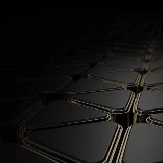 Black gold phone wallpaper