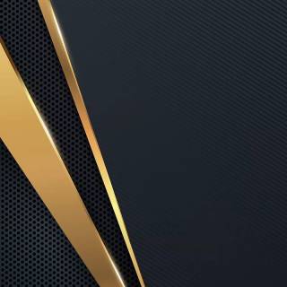 Black gold phone wallpaper