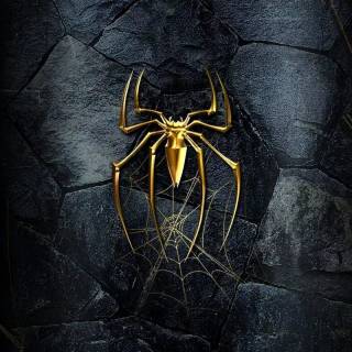 Black gold phone wallpaper