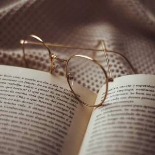 Reading book wallpaper