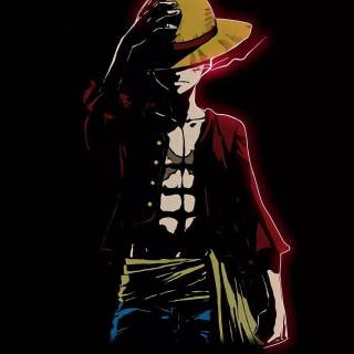 One Piece phone dark wallpaper