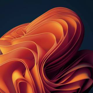 Orange desktop 4k wallpaper