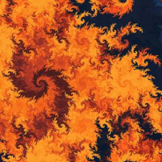 Orange desktop 4k wallpaper