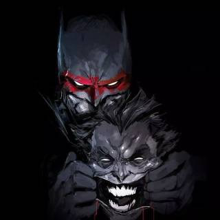 Joker and Batman iPhone wallpaper