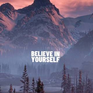 iPhone believe wallpaper