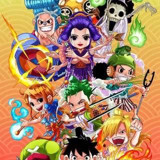 One Piece portrait 4k wallpaper