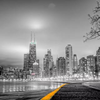 4k black and white PC wallpaper