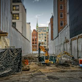 Construction 4k wallpaper