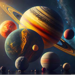 Space planet 4k wallpaper