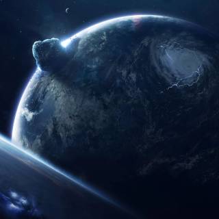 Space planet 4k wallpaper