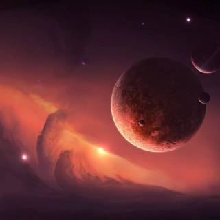 Space planet 4k wallpaper