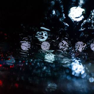 Dark rain 4k wallpaper