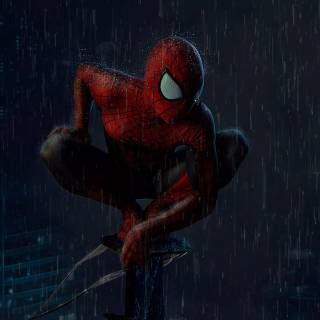 Dark rain 4k wallpaper