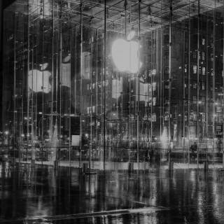 Dark rain 4k wallpaper