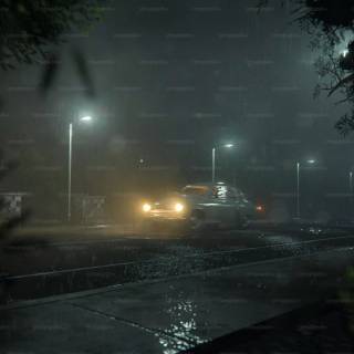 Dark rain 4k wallpaper