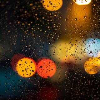 Dark rain 4k wallpaper