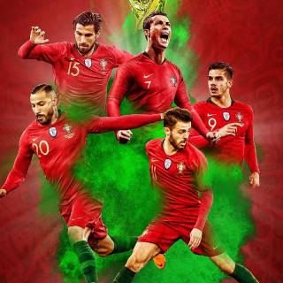 Portugal players wallpaper