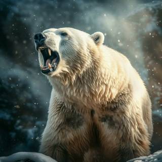 4k polar bear wallpaper