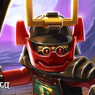 Lego samurai wallpaper