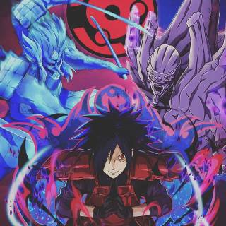 Minato vs Madara wallpaper