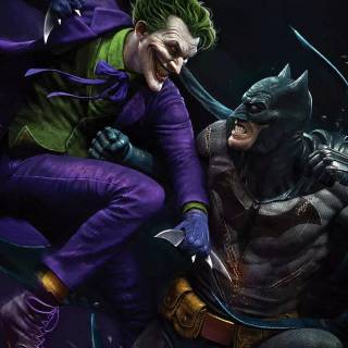 Batman Joker iPhone wallpaper