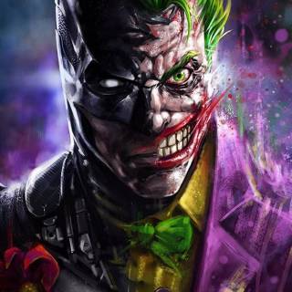 Batman Joker iPhone wallpaper