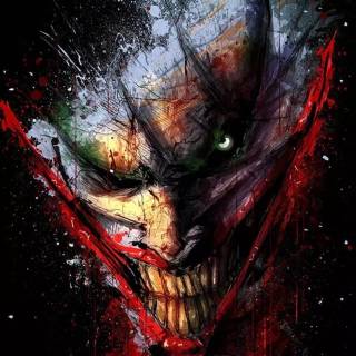 Batman Joker iPhone wallpaper