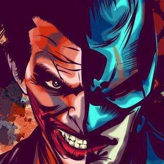 Batman Joker iPhone wallpaper