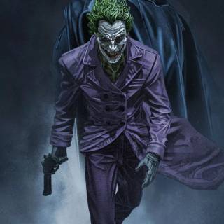 Batman Joker iPhone wallpaper