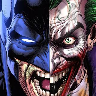 Batman Joker iPhone wallpaper