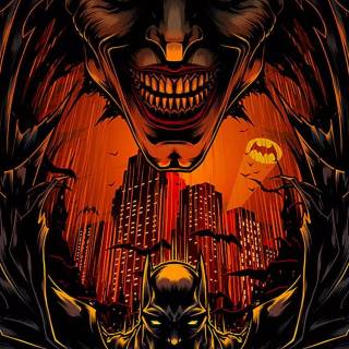 Batman Joker iPhone wallpaper