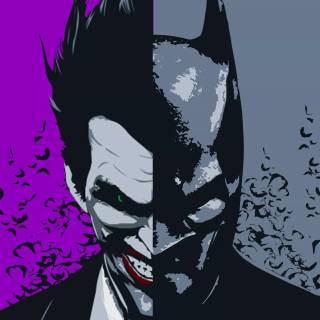 Batman Joker iPhone wallpaper
