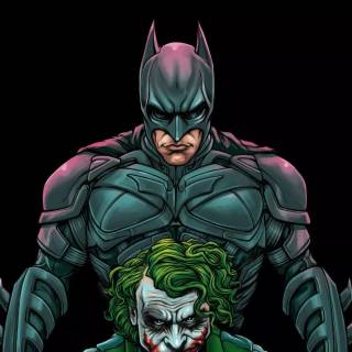 Batman Joker iPhone wallpaper