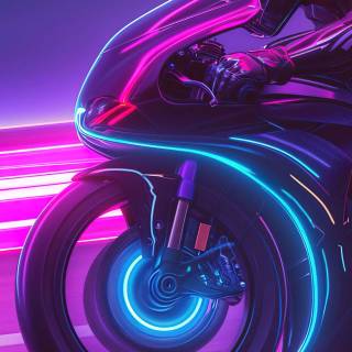 Neon iPhone 15 wallpaper