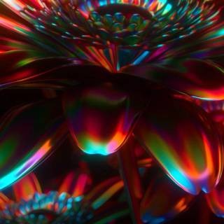 Neon iPhone 15 wallpaper