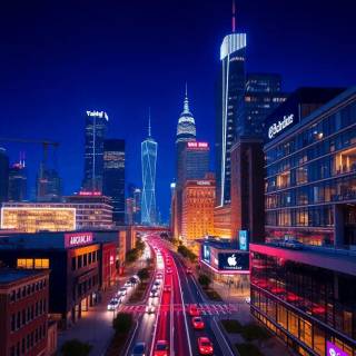 Neon iPhone 15 wallpaper