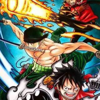 Luffy and Zoro iPhone wallpaper