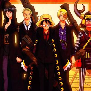 Luffy and Zoro iPhone wallpaper