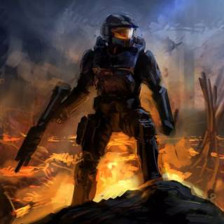 Halo 3 phone wallpaper