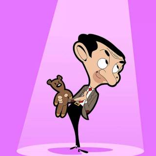 Mr Bean phone wallpaper