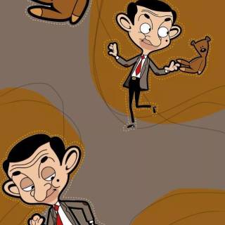 Mr Bean phone wallpaper