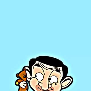 Mr Bean phone wallpaper
