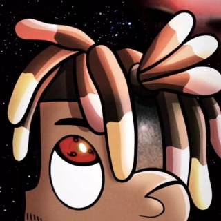Juice WRLD cartoon phone wallpaper