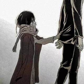 Eren Mikasa phone wallpaper