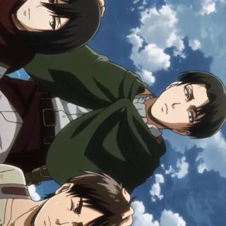 Eren Mikasa phone wallpaper