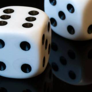 iPhone dice wallpaper