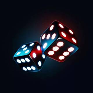 iPhone dice wallpaper