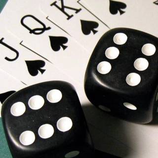 iPhone dice wallpaper